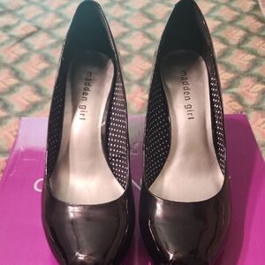 Madden Girl Black Pumps